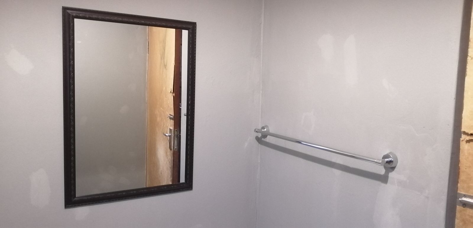 Bathroom fittings installed